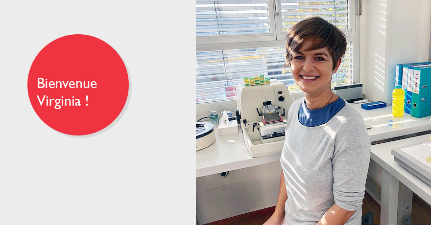 Nouvelle employée Pathovet dans laboratoire histologie